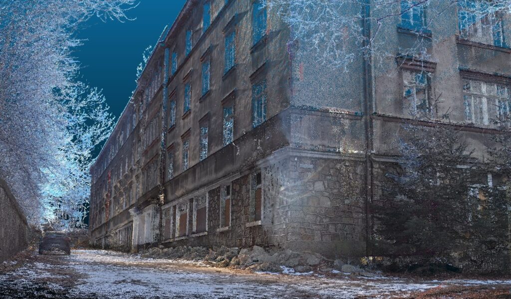 MP-SKANY SKANOWANIE LASEROWE 3D Wałbrzych chmura punktów