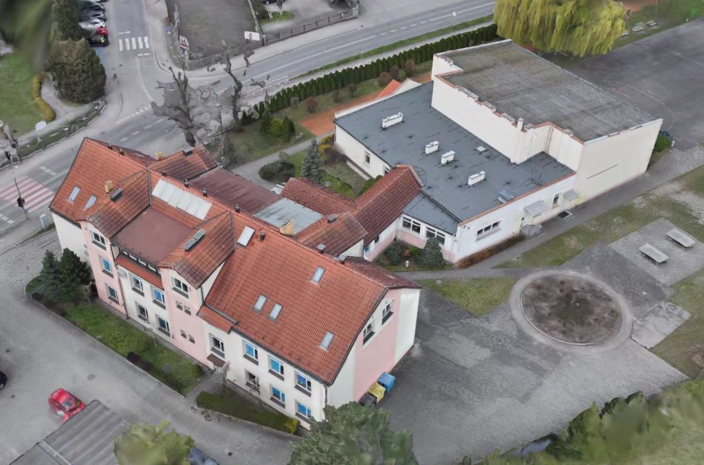 mp-skany skanowanie laserowe szkoły podstawowej Chróścice inwentaryzacja chmura punktów